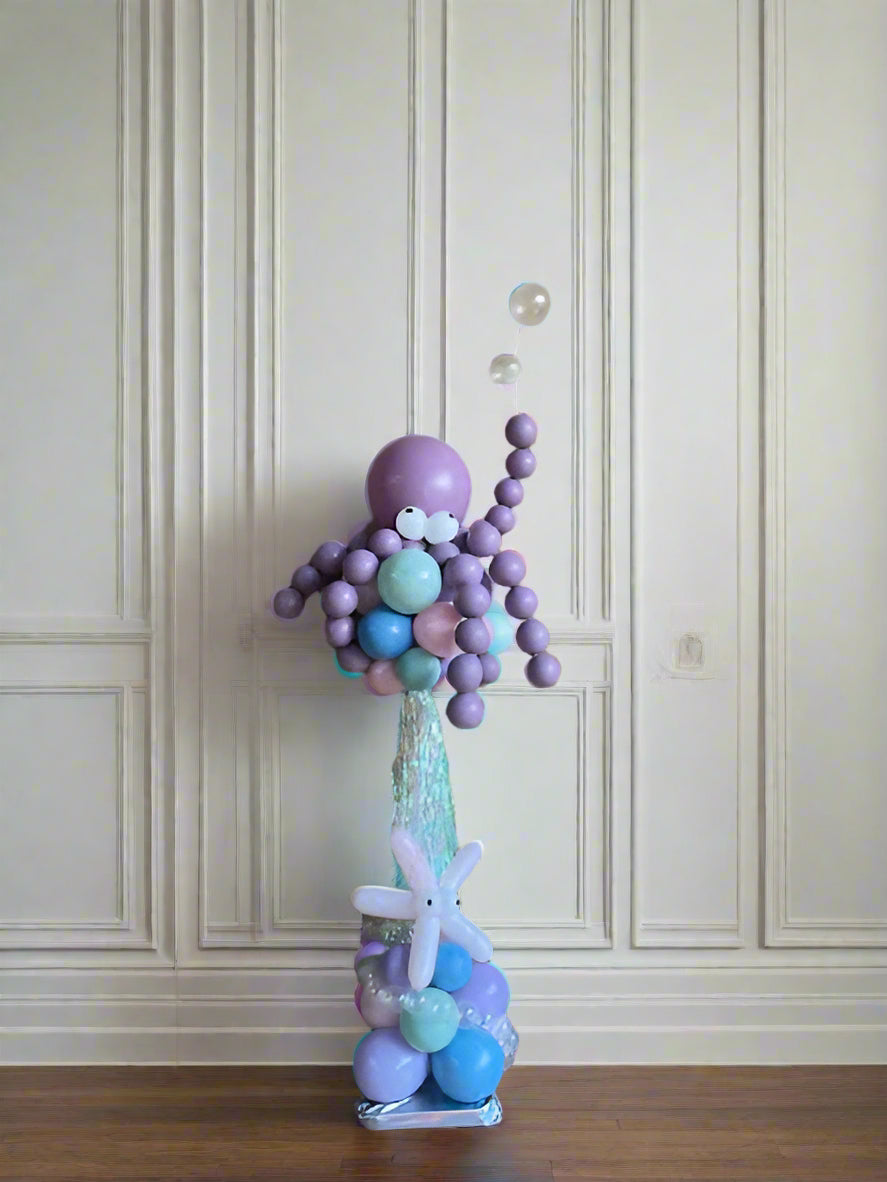 Deep Sea Octopus Helium Centerpiece