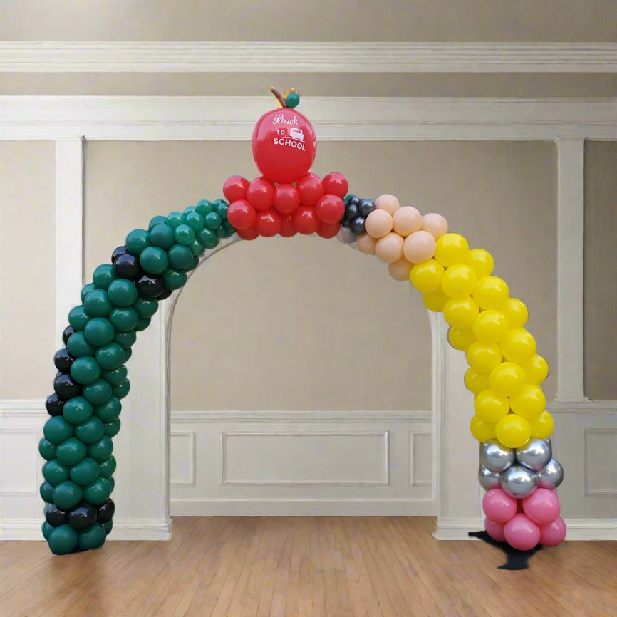 Back to School Crayon and Pencil Arch