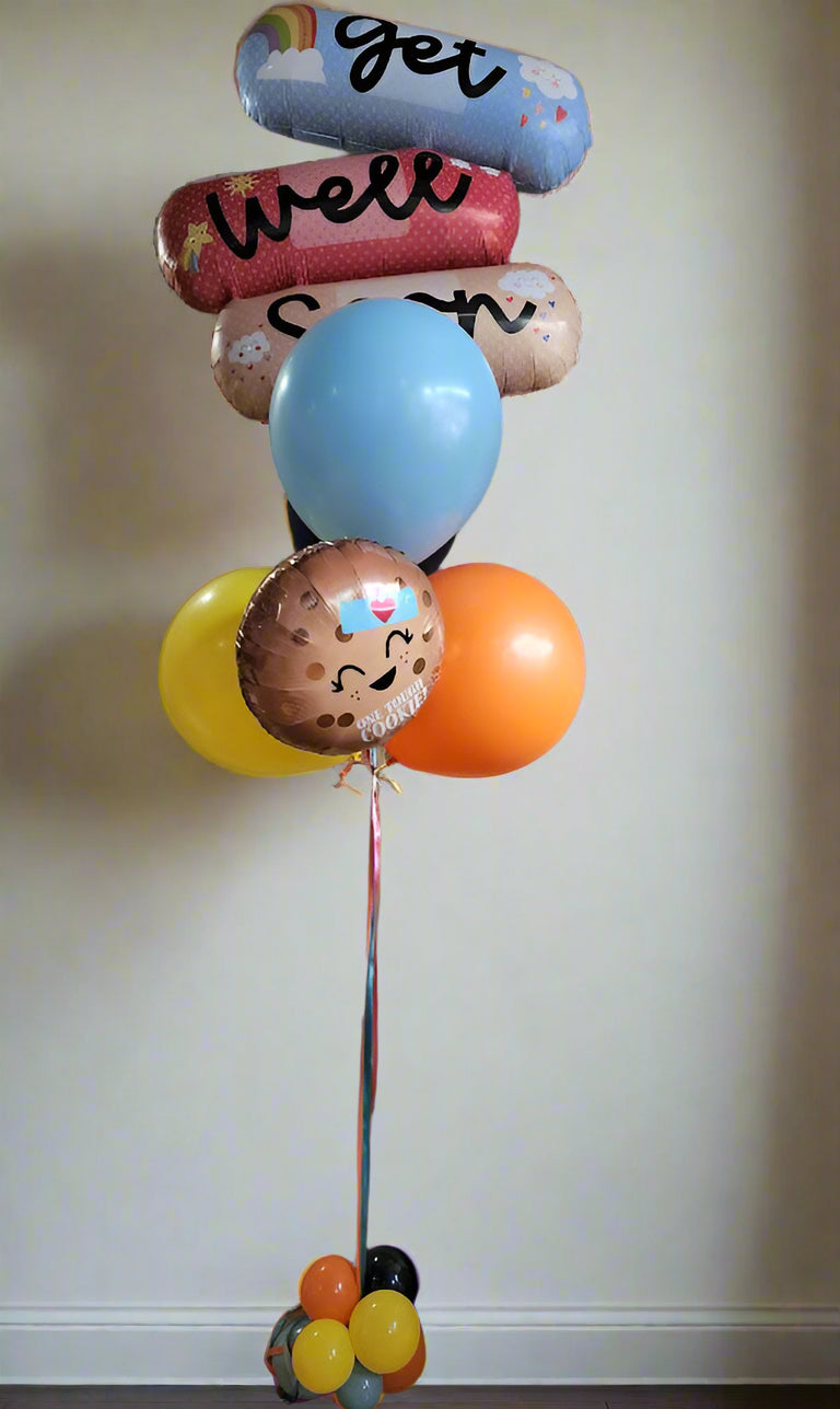 Get Well Soon Helium Bouquet