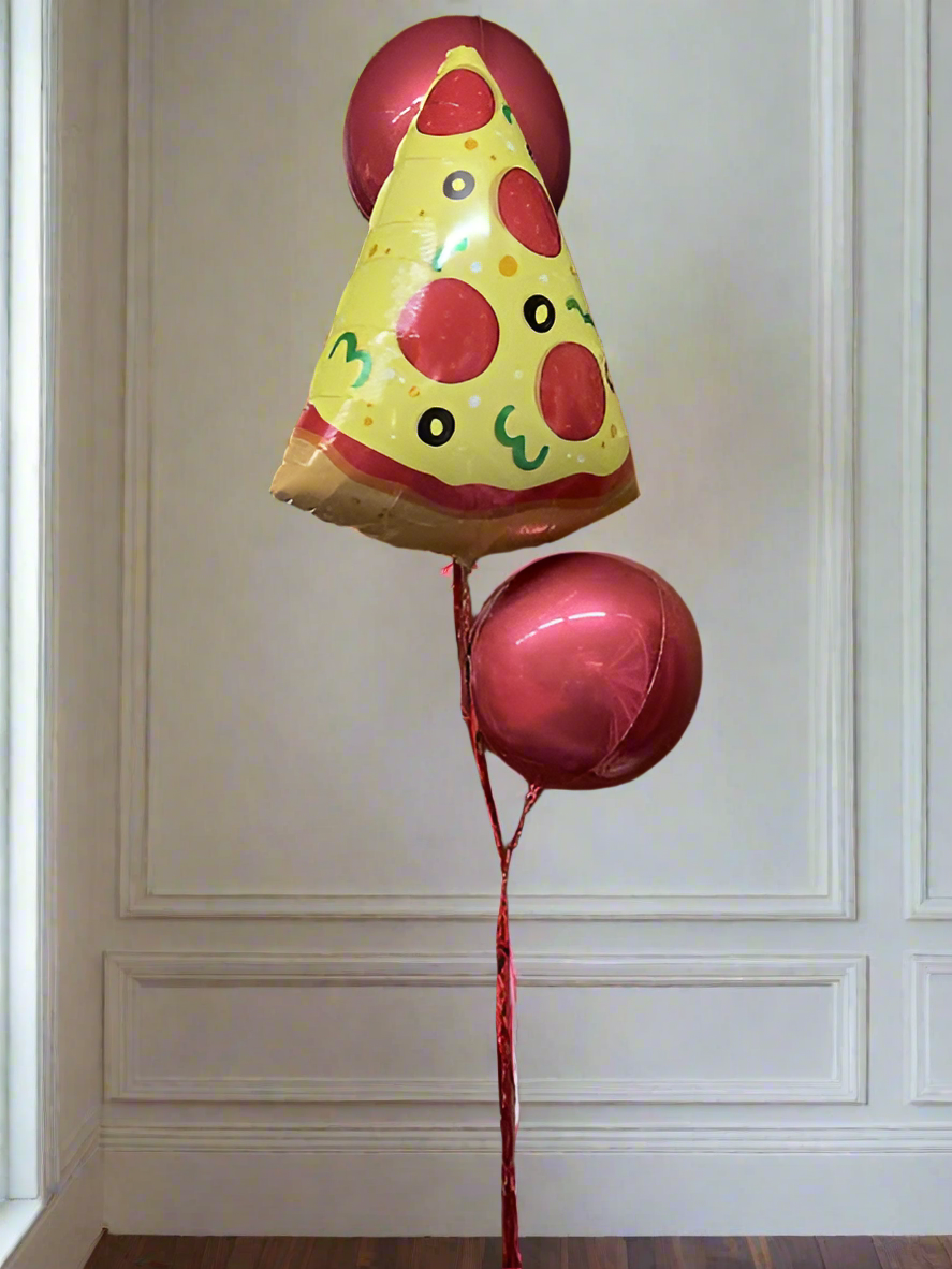 Pizza Helium Bouquet