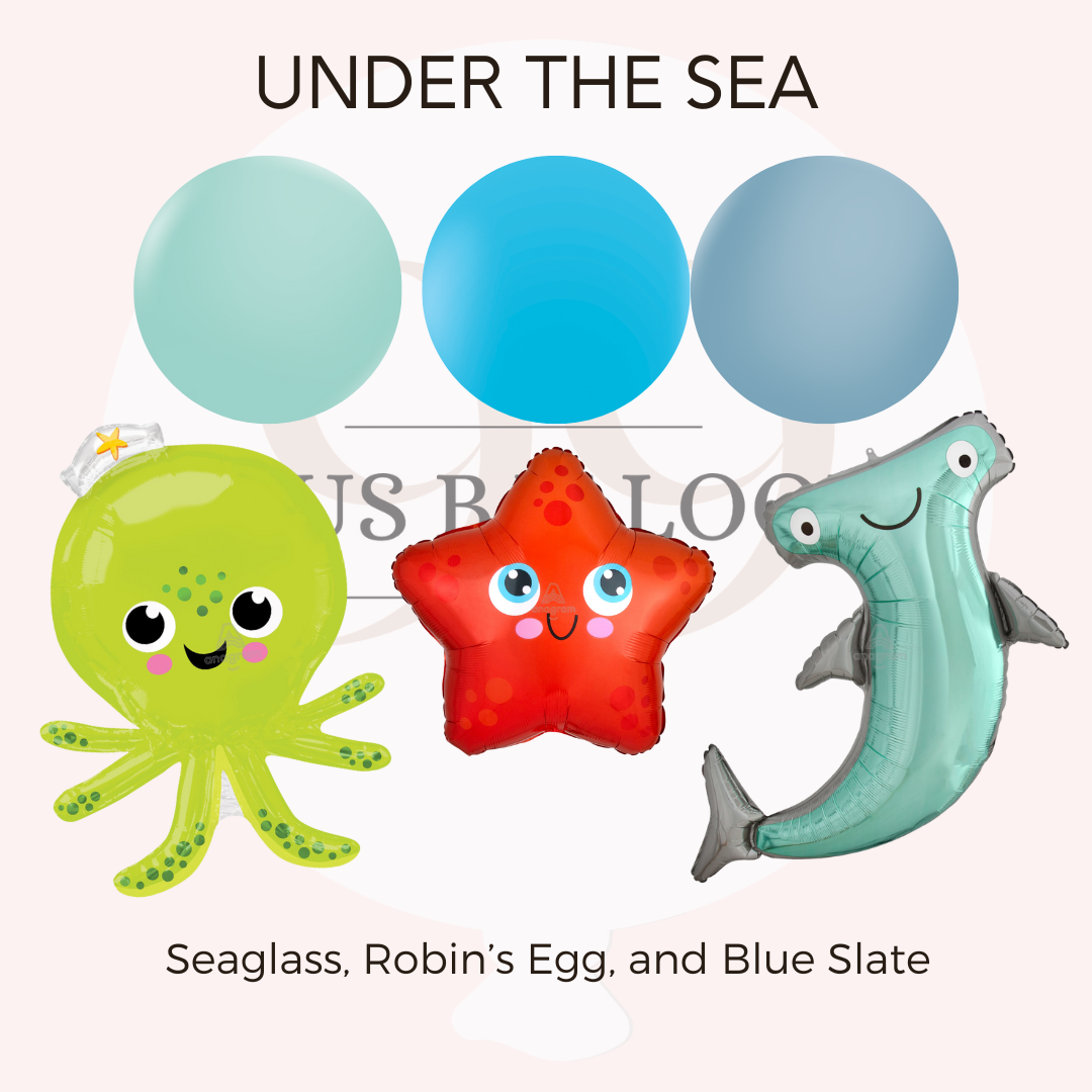 Deep Sea Octopus Helium Centerpiece