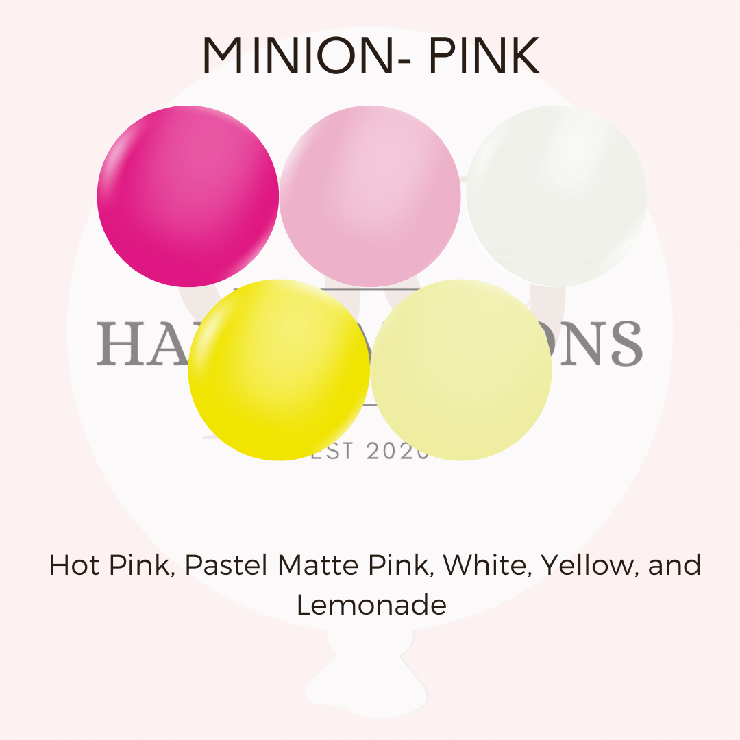 Minion Balloon Garland
