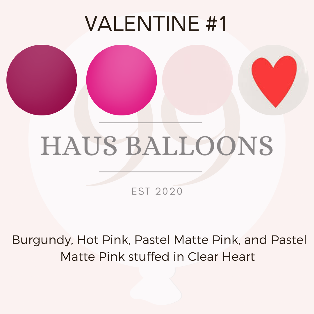 Valentine Helium Arch