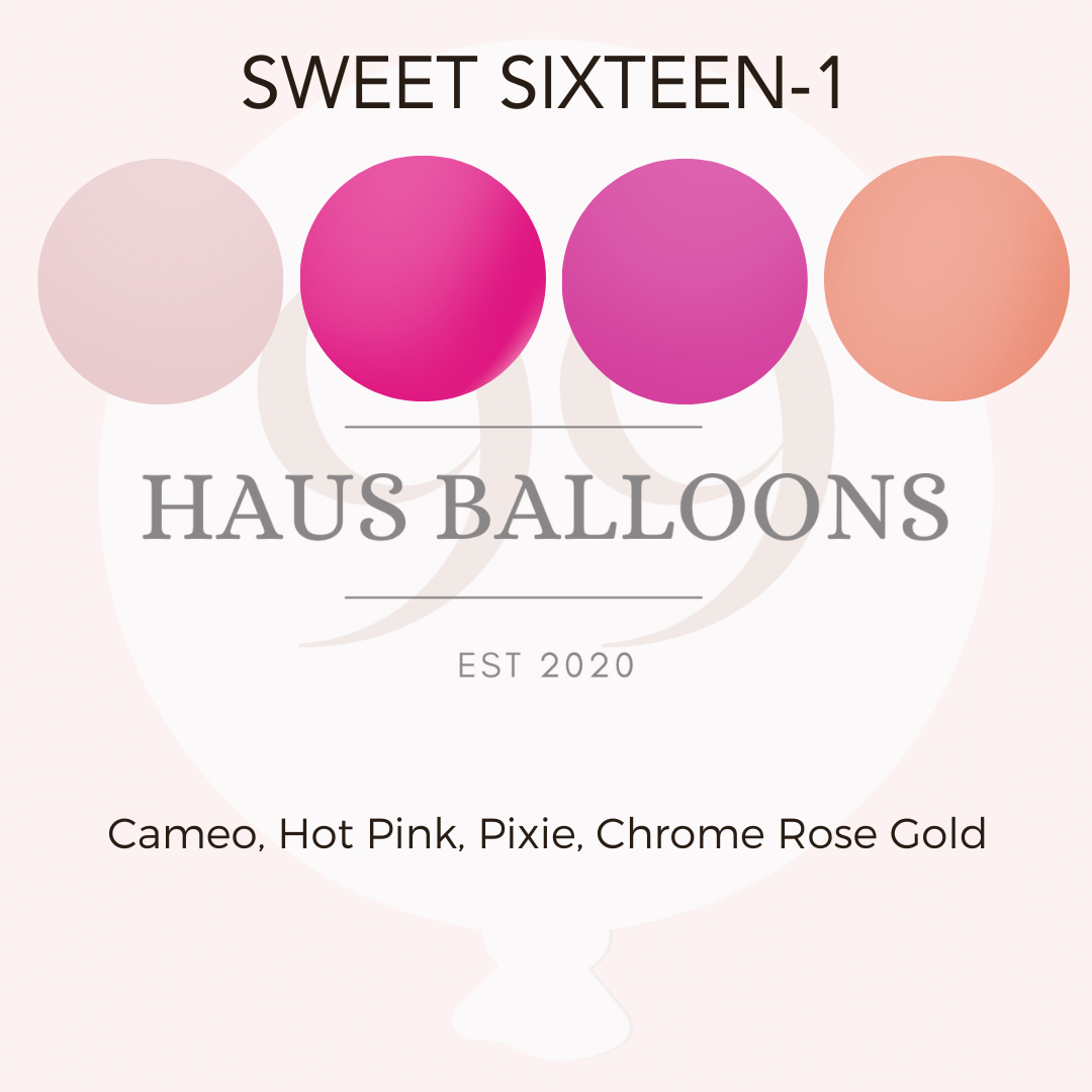 Sweet Sixteen Garland