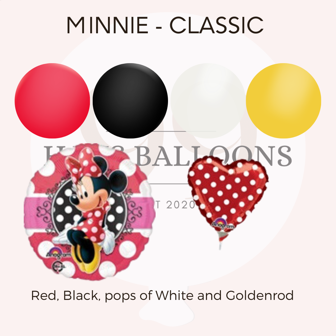 Mouse Helium Bouquet and Column Bundle