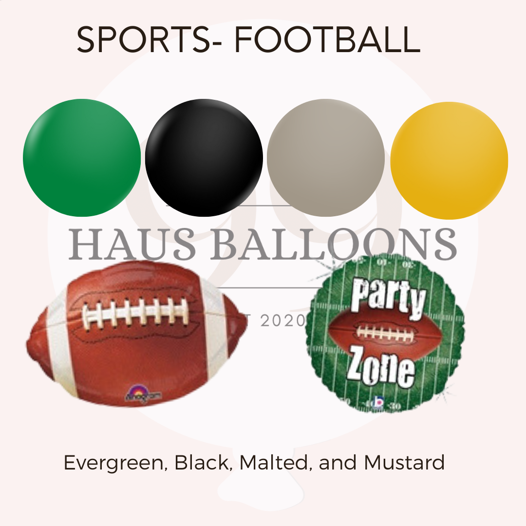 Sports Number Helium Bouquet