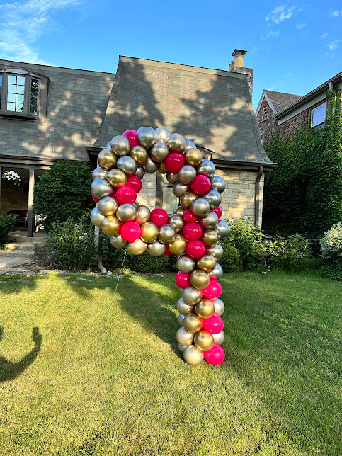 Yard Balloon Numbers