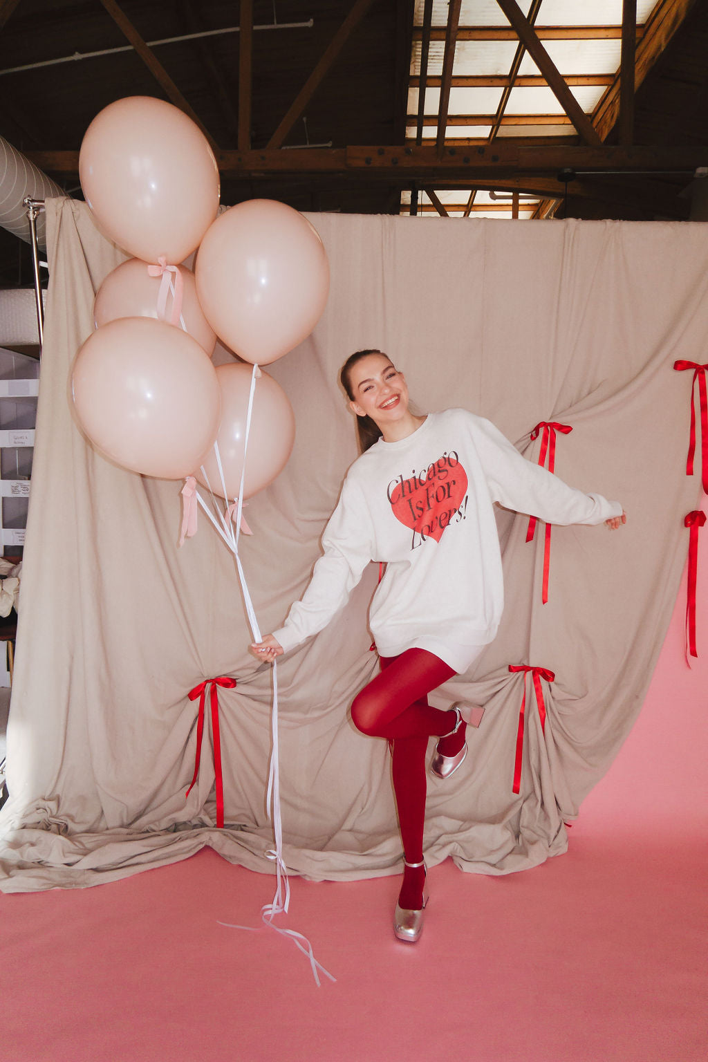 Classic Valentine Helium Bouquet
