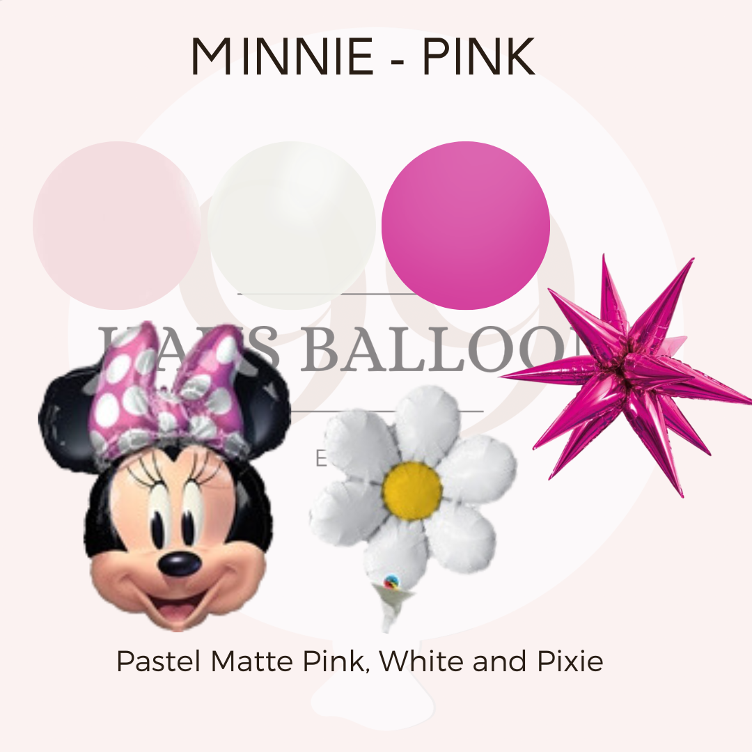 Mouse Helium Bouquet and Column Bundle