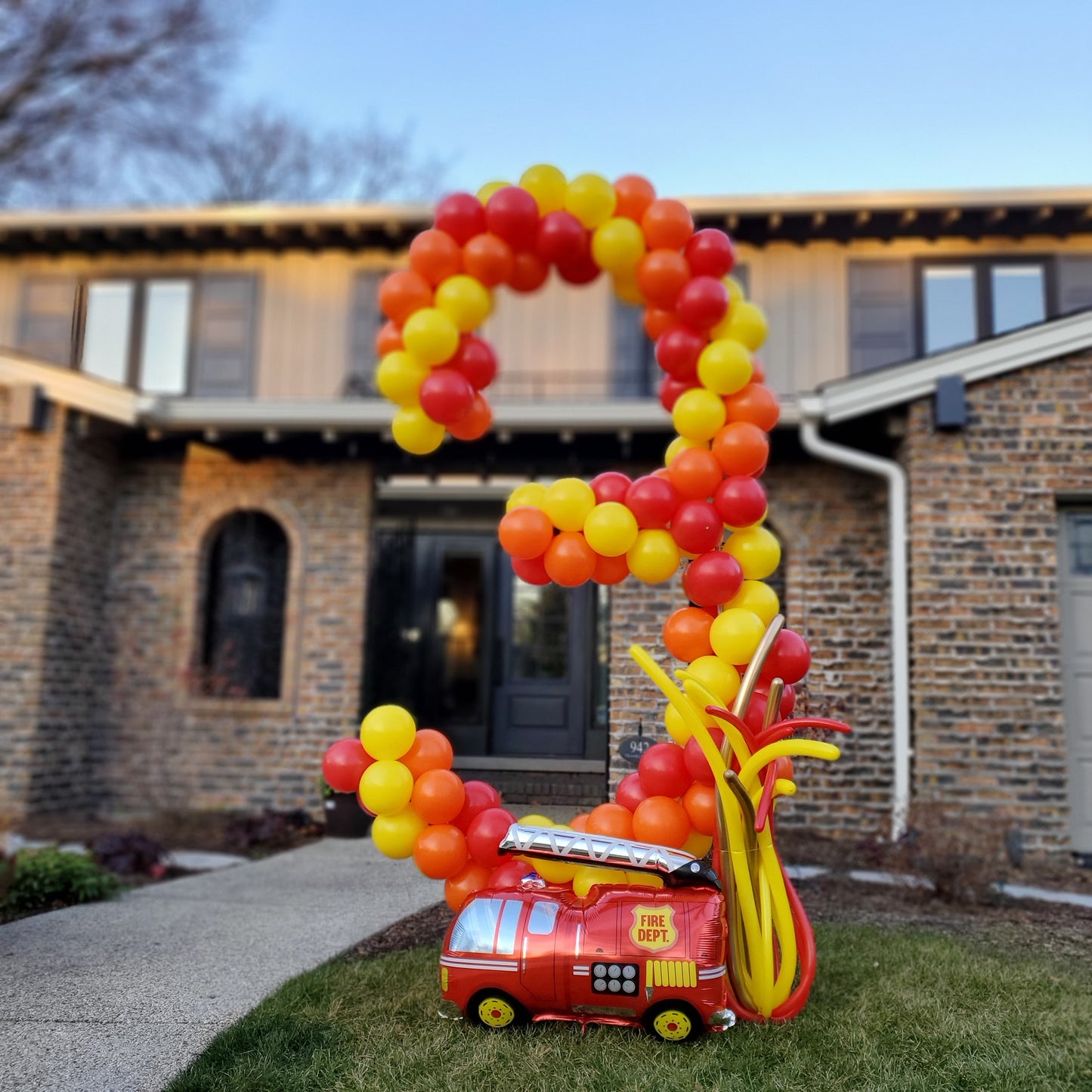 Yard Balloon Numbers