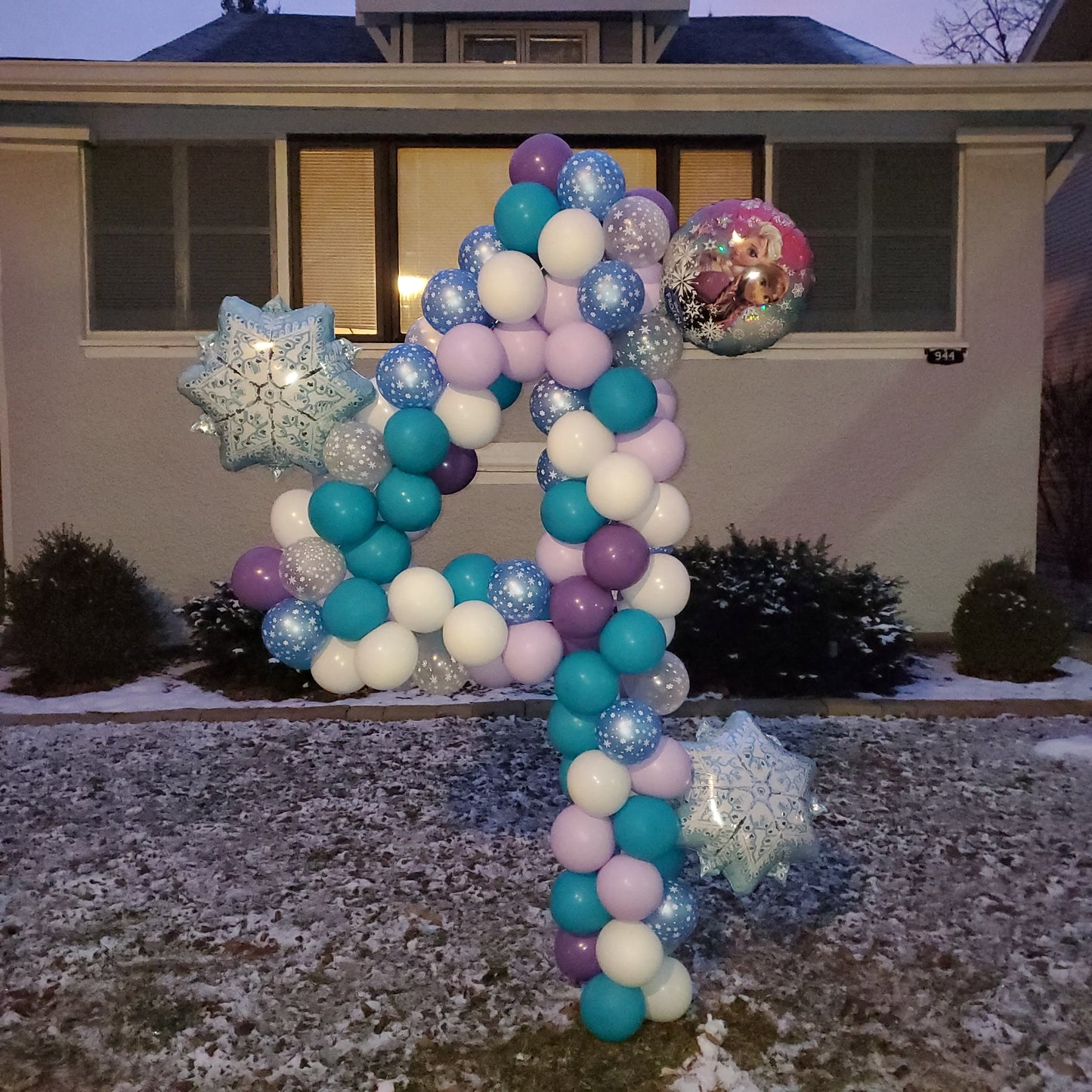 Yard Balloon Numbers