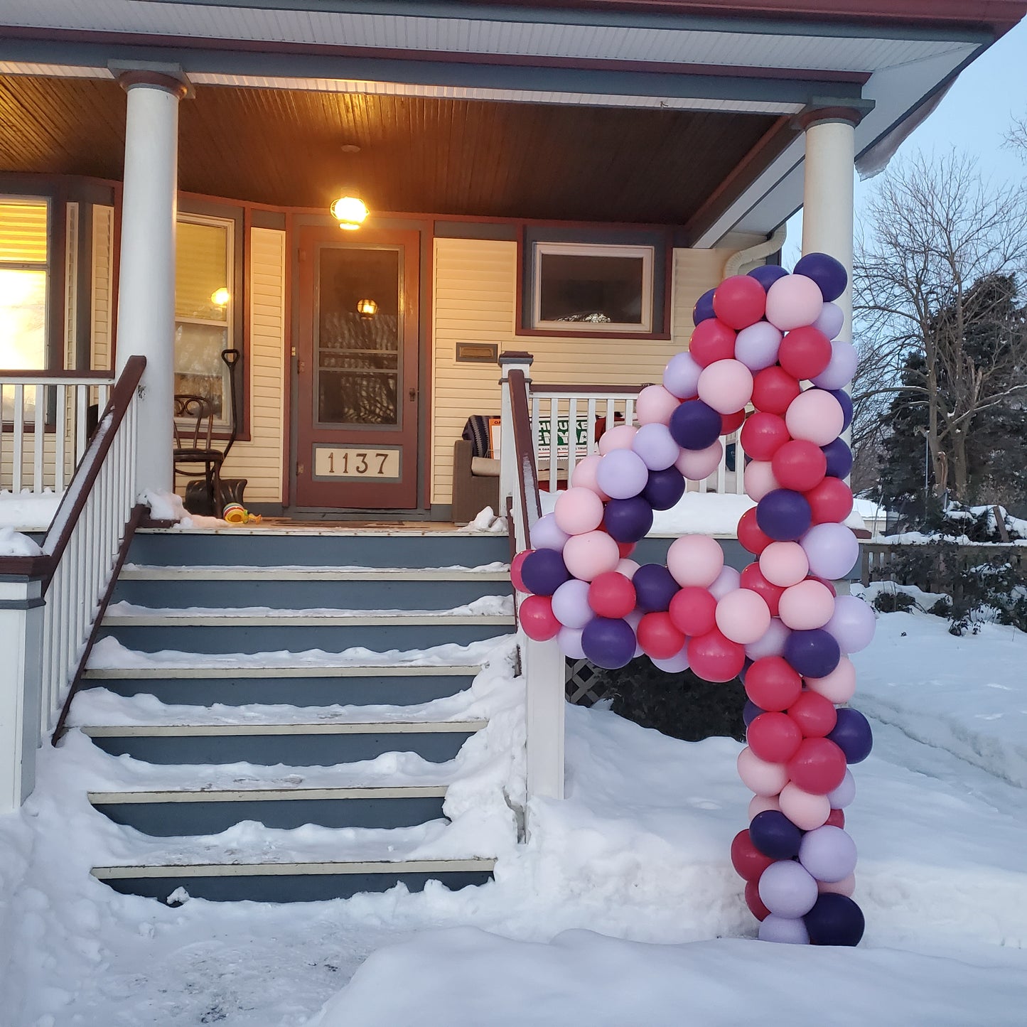 Yard Balloon Numbers