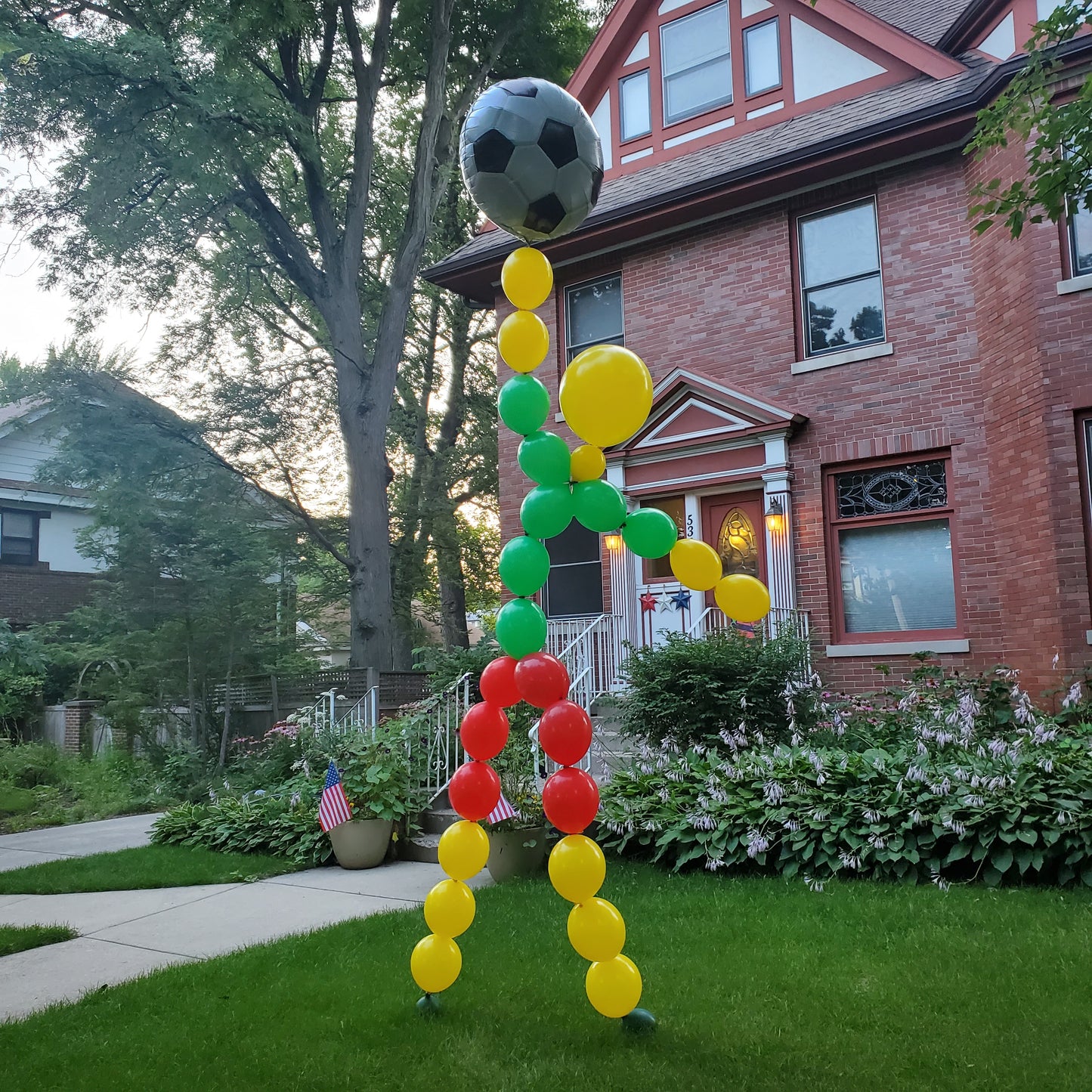 Yard Dancing Person