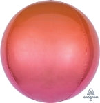 Helium 16in Individual Orb with tinsel tassel