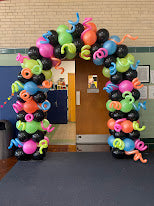 Neon Themed Balloons