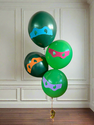 Ninja Turtles Helium Bouquet