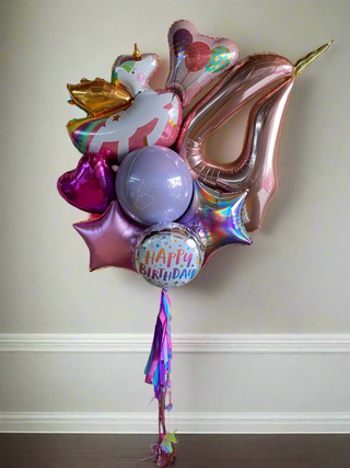Unicorn Helium Bouquet