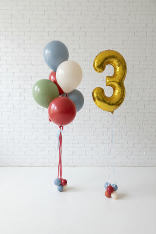 Farm Helium Bouquet Bundle