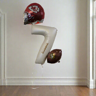 Sports Number Helium Bouquet