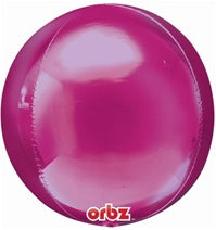 Helium 16in Individual Orb with tinsel tassel