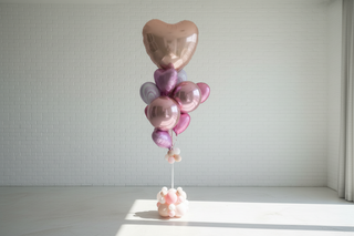 Decorative balloon arrangement tabletop