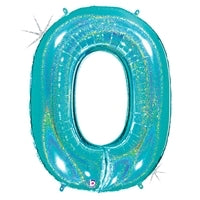 Helium Number Balloons