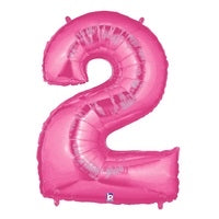 Helium Number Balloons