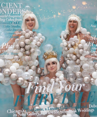 Chicago magazine balloon dresses on magazine cover