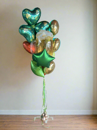 St. Patrick’s Day All Foil Helium Bouquet