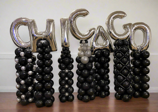 Chicago Skyline Columns