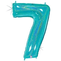 Helium Number Balloons