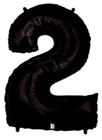 Helium Number Balloons