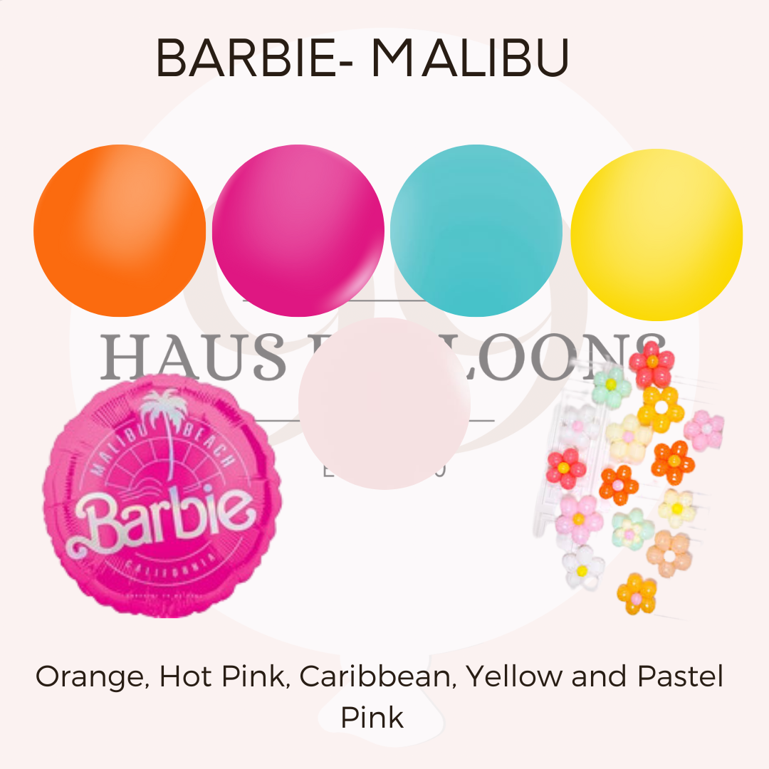 Barbie Helium Bouquet