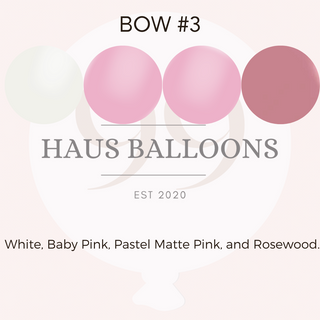 Bow Helium Bouquet