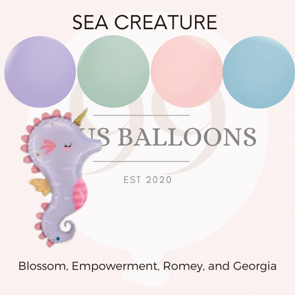 Deep Sea Octopus Helium Centerpiece