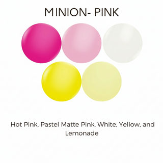 Minion Balloon Backdrop