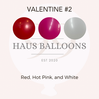 Valentine's Balloon Wall