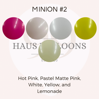 Minion Balloon Garland