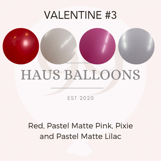 Valentine's Balloon Wall