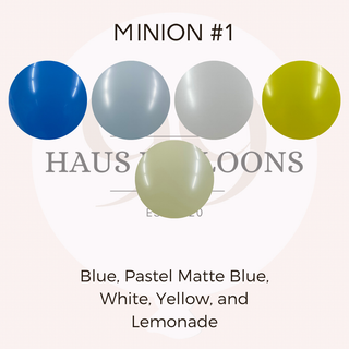 Minion Balloon Garland