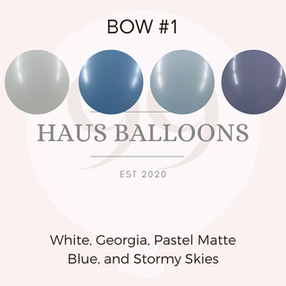 Bow Helium Bouquet