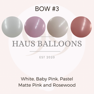 Bow Helium Bouquet