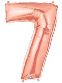 Helium Number Balloons