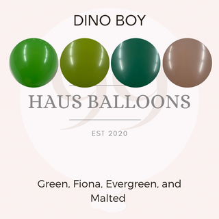 Dino Tabletop With Helium