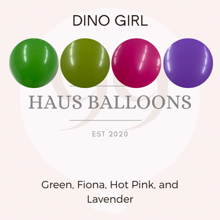 Dino Tabletop With Helium