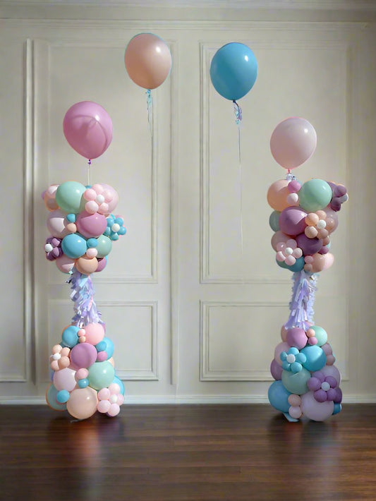 Easter Helium Balloon Arch