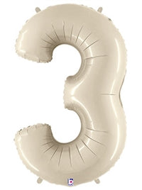 Helium Number Balloons