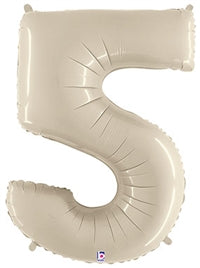 Helium Number Balloons