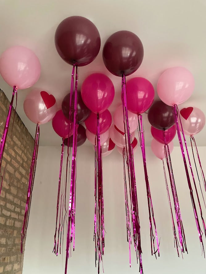 Valentine Ceiling Balloons