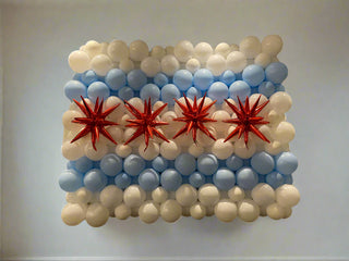 Life-Sized Chicago Flag